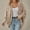 Khaki, variant on Spring Cardigans for Women Open Front Bat Sleeves Cardigan Sweater for Women Lightweight Cardigans (Black S)