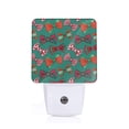 thumbnail image 1 of Balery red and green bow tie Luz Nocturna LED con Sensor Automático, Enchufe con Sensor Crepuscular, Luz Suave de 0.5W para Dormitorio, Pasillo, Baño-EU, 1 of 7