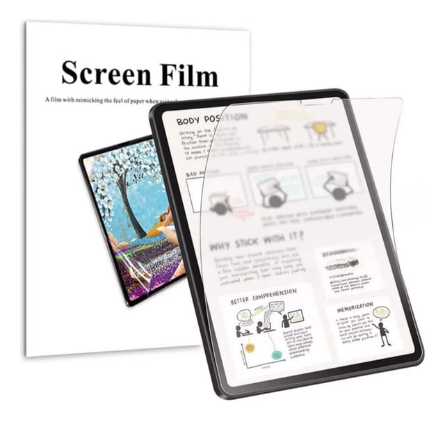Protector Pantalla Para iPad Pro 12.9 Efecto Textura Papel 2 Micas