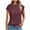 Wine, variant on AherBiu Womens Tshirts Cap Sleeve Crewneck Summer Casual Tops Basic Stretchy Comfy Fitted Tees Shirt