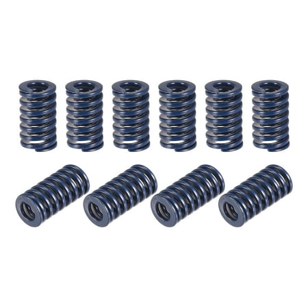 

Uxcell Die Spring 10 Pack 8mm OD 15mm Long Spiral Stamping Light Load Compression Die Springs Blue