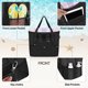 thumbnail image 5 of Playa Mujeres Malla Mesh Bag Bolso Hombro Gran Capacidad (), 5 of 9