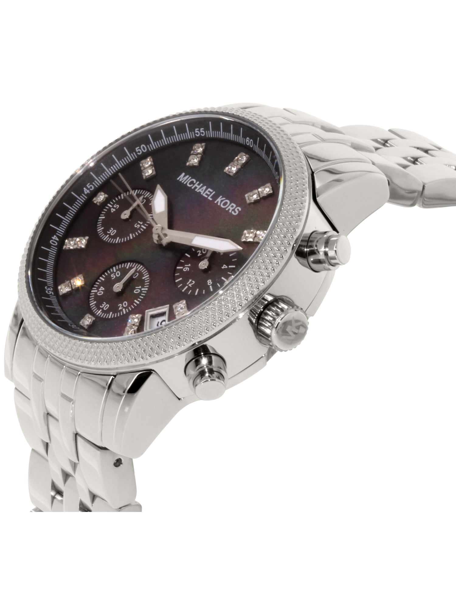 Michael Kors Women's MK5021 Silver Stainless-Steel Quartz Dress Watch