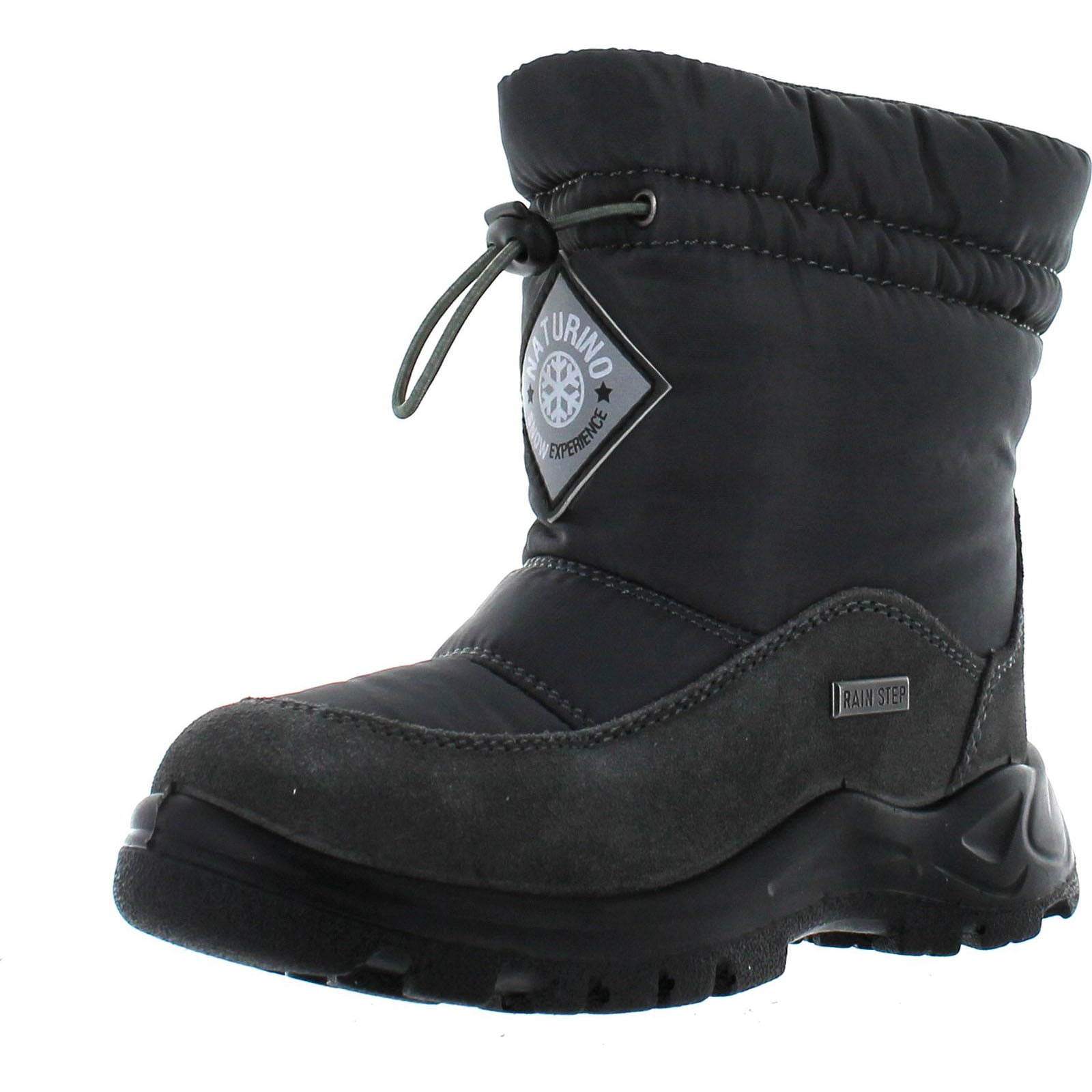 Postbud forholdsord licens Naturino Kids Varna Rain Step Waterproof Winter Fashion Boots, Antracite,  28 - Walmart.com