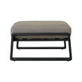 thumbnail image 4 of Brown Cushioned Ottomans - Strong Aluminium, For Various Settings 2 Lightweight Beige Cushioning, Aluminium Frame, Indoor & Outdoor, 4 of 6