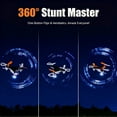thumbnail image 5 of Mini Drone Beginner-Friendly Stunt Flyer, Beginner Friendly Stunt Flyer, 2025 Mini Unmanned Small Four-Axis Remote Control Aircraft, 360° Rotating with LED& Altitude Hold, for All-Ages (Black), 5 of 16