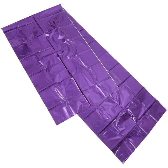 MUSEYA Disposable Tablecloth Waterproof Plastic Table Cover Hosts Graduation 1Pcs