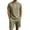 Army Green, variant on Mens Linen 2 Piece Set Short Sleeve Retro Medieval Viking Lace Up Henley Pirate Shirt and Shorts Summer Distressed Vacation Outfits Khaki