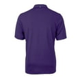 thumbnail image 3 of Men's Cutter & Buck Purple ECU Pirates Team Big & Tall Virtue Eco Pique Recycled Polo, 3 of 3