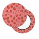 thumbnail image 2 of Disketp Red Strawberry Funda Redonda para Taburete, Funda de Cojín para Silla de Bar Suave y Elástica-14 inch, 2 of 7