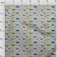 thumbnail image 3 of oneOone Silk Tabby Lime Fabric Writing Text Sewing Craft Projects Fabric Prints By Yard 42 Inch Wide, 3 of 4