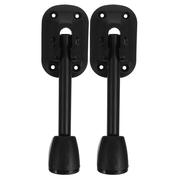 MRLESS 2-Pack Rustic Iron Table Legs, Removable Desk Support Legs, Heavy Duty Furniture Feet for Bench, Table, and Workbench