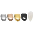 thumbnail image 2 of Gold Plated Small Single Tooth Cap Gold Plated Hip Hop Teeth Grillz Caps Top High Quality--black, 2 of 5