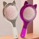 thumbnail image 2 of Cepillo profesional para desenredar el pelo de las orejas de gato, masajeador y herramienta de peinado del cuero cabelludo., 2 of 5