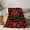 Chrsitmas-05, variant on Christmas Decorative Throw Blanket Twin Size Plaid Green Red Elf Blanket Couch Sofa Bed Soft Cozy Lightweight Fuzzy Plush Fleece Blankets and Throws Xmas Winter Holiday Blanket 60x80