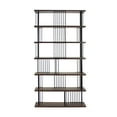 thumbnail image 4 of DAVEE Modern & Contemporary Antique Wood 6-tier Bookcase, 4 of 9
