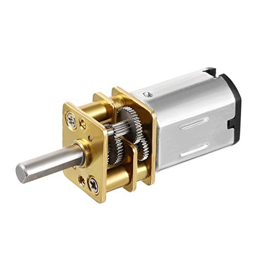 100RPM 3V 6V 12V DC Micro Speed Reduction Electric Gear Motor Metal Gearbox 
