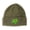 Olive Green, variant on Patch Beanie Swimming Sea Turtle Embroidery, One Size, Black