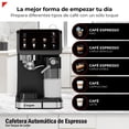 thumbnail image 2 of Cafetera Automática Para Espresso 20B Color Negro Bogner BDECM03B, 2 of 9
