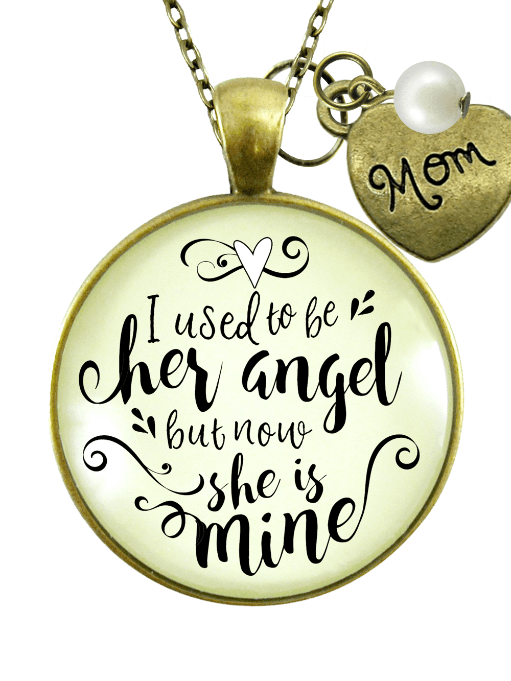 MJartoria Fathers Day Necklace I Used to Be His Angel Now Hes Mine with Wing Charm Cremation Urn Necklace Memorial Keepsake Jewelry for Dad Birthday Gifts MJartoria Fathers Day Necklace I Used to Be His Angel Now Hes Mine with Wing Charm Cremation Urn Necklace Memorial Keepsake Jewelry for Dad Birthday Gifts