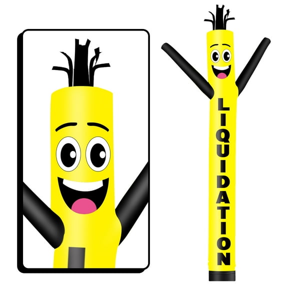 Liquidation Inflatable Tube Man Wacky Wavy Dancing Guy for Outdoor Decoration Advertising Business Promotion (Blower Not Included)