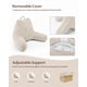 thumbnail image 4 of Almohada Grande para Lectura Blissful Diary con Espuma viscoelástica, Blanco Marfil, 4 of 7