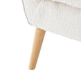 thumbnail image 5 of Elegant Button Tufted Accent Chair, Almond, 5 of 8
