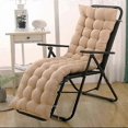 thumbnail image 1 of Long Cushion Recliner Chair Cushion Thicken Cushion Long Chair Couch Seat Cushion Pads Garden Lounger Mat, 1 of 5
