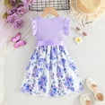 thumbnail image 7 of YABCSAZ Newborn Infant Baby Girl Dresses Lace Sleeveless Tank Dress Cotton Soft Comfy Dress Tutu Dress Bow Bag Fart Jumpsuit Boho Clothes Photo Shoot Toddler Baby 1st Birthday Outfit Size 4T, 7 of 7