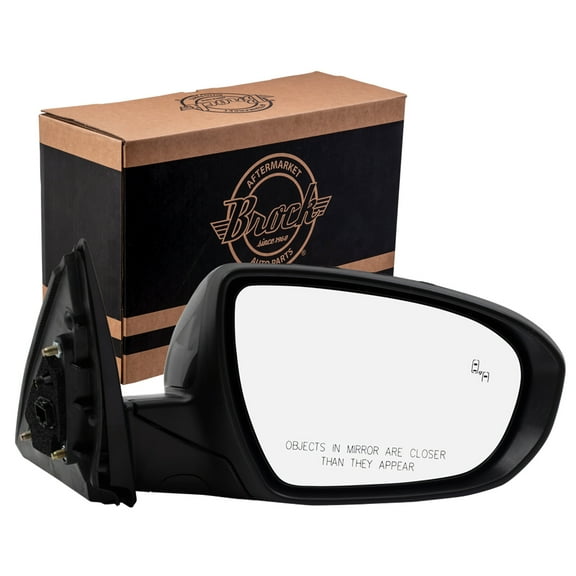 Brock Power Mirror for 2014-2015 Optima USA Built Blind Spot Detection Turn Signal Indicator Heated