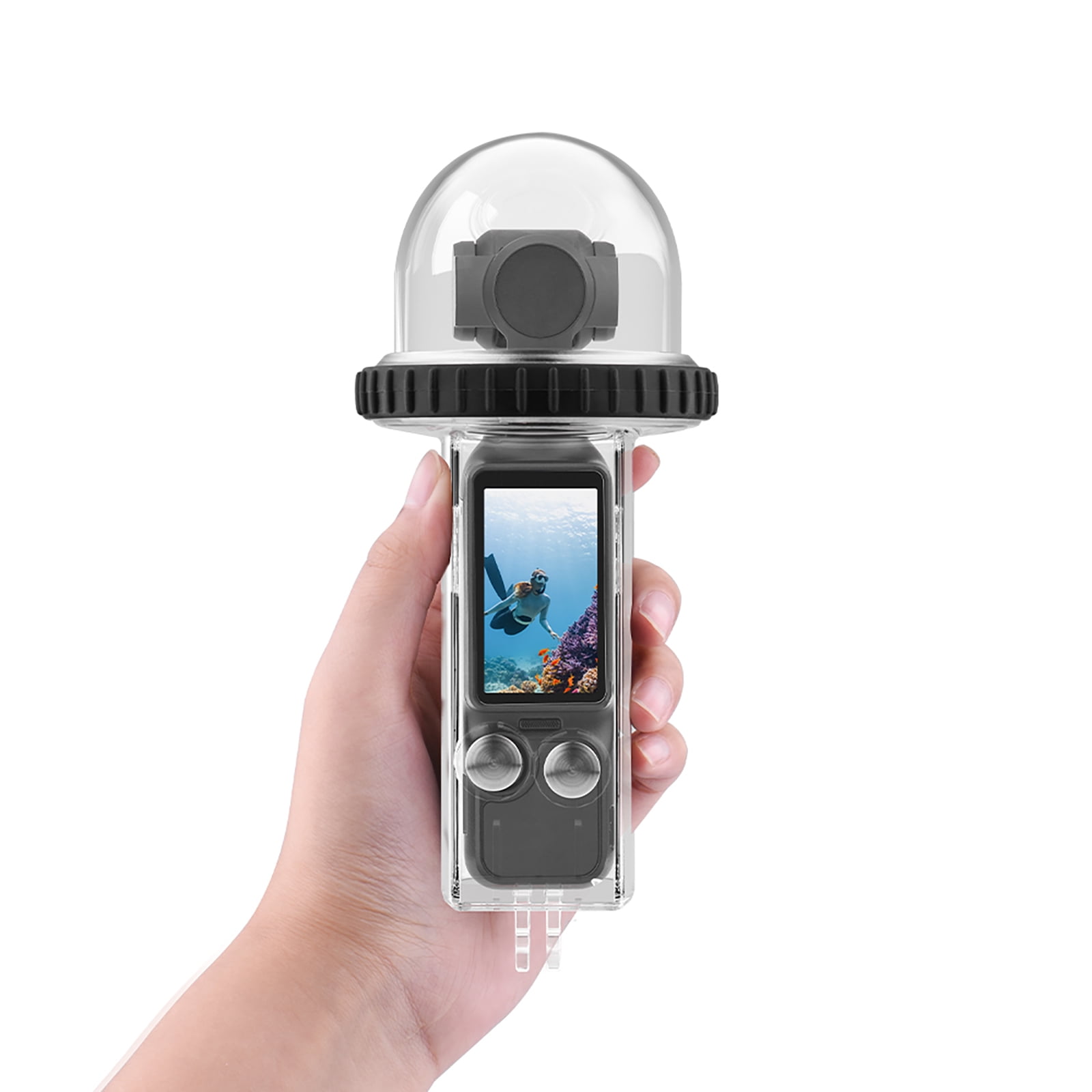 Dual Connection Ports Waterproof Case for DJI Osmo Pocket 3 Up to