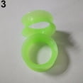 thumbnail image 5 of Jiaroswwei 2 Pcs Soft Silicone Ear Flesh Tunnels Plug Stretcher Piercing Gauge Earrings, 5 of 7