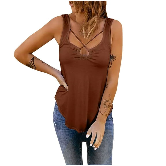 Sexy Summer Tops For Women Date Night White Cotton Tank Tops For Women Bulk Women Tunic Tops For Leggings T Shirts For Women Trendy Winter