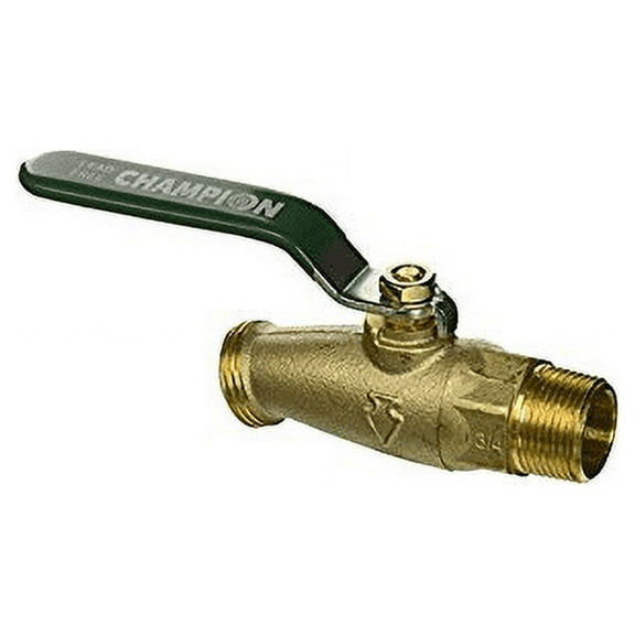ARROWHEAD BRASS & PLUMBING 351BVLF 3/4 MIPx3/4 Ball Valve