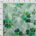 thumbnail image 3 of oneOone Polyester Lycra Dusty Teal Green Fabric Abstracts Fabric For Sewing Printed Craft Fabric By The Yard 56 Inch Wide, 3 of 5