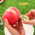 thumbnail image 3 of OIUR Vegetable Peeler Avocado Shape Peeler Portable Mini Peeler for Potato Tomato Fruit Retractable Outdoor Fruit Peeler Safety Lock Design Kitchen Gadget, 3 of 7