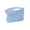 Sky Blue, variant on Personalized Seersucker Makeup Bag Custom Name 3D Embroidered Cosmetic Bag for Women Girls, Preppy Toiletry Bag Travel Organizer, Birthday Gift for Her Mom Daughter Bridesmaid