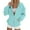 Light Blue, variant on Women's Oversized Solid Color Zip Up Hoodie with Lapel Collar, Soft Breathable Pullover Sweatshirt, Loose Fit Casual Streetwear Top for Daily Fashion, Parties and Vacation Outfits Beige L