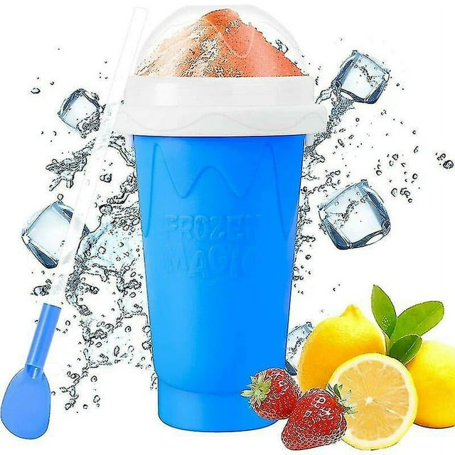 Slush Ice Maker - Slushy Maker, Frozen Magic Smoothie Cup, Slushy Maker Mug, Slushy Maker Mug for Refreshing, Ice Maker Alternative