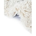 thumbnail image 7 of Unique Loom Rabat Shag Collection Area Rug - Tribal (2' 7" x 6' 1" Runner Pure Ivory/Gray), 7 of 7
