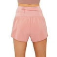 thumbnail image 3 of PacificPlex Womens High Waist Athletic Running Sport Track Shorts With Phone Pocket, 3 of 7