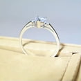 thumbnail image 4 of EOEMY 1Ct Love Heart Engagement Cz Band Men Women'S 925 Silver Wedding Ring Size 3-13, 4 of 6