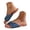 B#06-Blue, variant on 2026 Women's American Flag Flip Flops Shoes Cork Sandals with Star and Print Retro Metal Flat Sandals Casual and Versatile Vacation Women's Sandals Patriotic Thong Sandal
