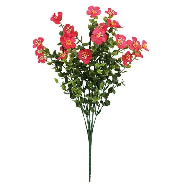 Iamnij Artificial Fall Flowers Outdoor Fake Flower,Halloween Decorative Artificial Flower,Realistic Halloween Artificial Flower,For Fall Home Decor