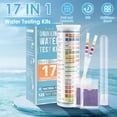 thumbnail image 2 of 17 In 1 Water Testing Kits 125 Strips Water Test Strips for Drinking Water Easy Drinking Water Test Kit Water Testing Kitsfor pH Hardness Chlorine Lead Iron Copper Nitrate Nitrite etc, 2 of 8