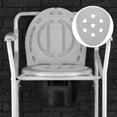 thumbnail image 3 of USHOBE Commode Chair Cushion Shower Board Plastic Comfortable Sitting Bathroom Use 1Set, 3 of 8