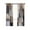 Multi, variant on Grey Brown Abstract Blackout Curtains 45 Inches Long for Bedroom, Oil Painting Color Blocks Thermal Insulated Room Darkening Black Out Window Curtain Panels Grommet Drapes for Living Room