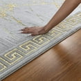 thumbnail image 3 of GLORY RUGS Area Rugs Marble 5X7 Grey Gold Carpet Modern Abstract Rug Living Room Dining Bedroom Rug, 3 of 5