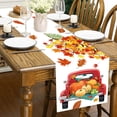 thumbnail image 3 of asddcavvf Fall Tablecloth 72x13 Inch Thanksgiving Autumn Pumpkin Orange Table Cover for Party Picnic Dinner Table Tassel, 3 of 4