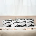 thumbnail image 7 of Ambesonne Black White Throw Pillow Cover 4 Pack, Orca Killer Whales, 18", Black and White, 7 of 7